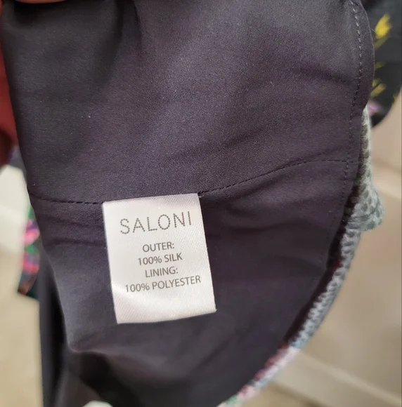 Saloni Sakura Fleur Midi Dress - Picture 11 of 11